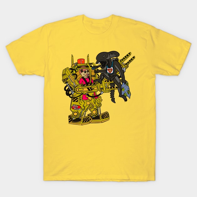 Baby’s First Powerloader T-Shirt by Skitz0j0e